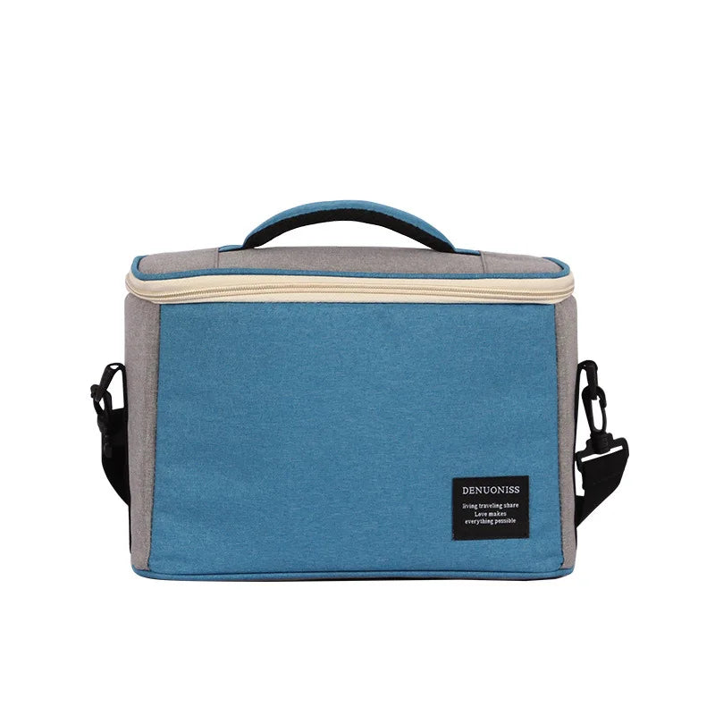 DENUONISS Insulated Picnic Lunch Backpack Bag Small Thermal Bag