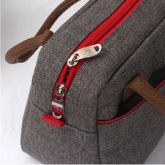 Portable Lunch Bag Insulated Tote Cooler Handbag Bento Pouch