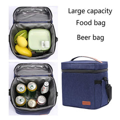 Large Waterproof Cooler Bag Insulated Leakproof Thermal Beer Koozie