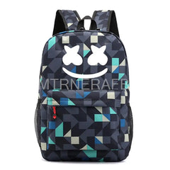 Printing Backpack Waterproof Breathable Travel Bag Schoolbag