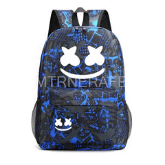 Printing Backpack Waterproof Breathable Travel Bag Schoolbag