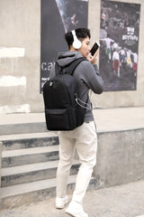USB Backpack School Book Bags Fans Travel Bags Laptop Chain Backpack