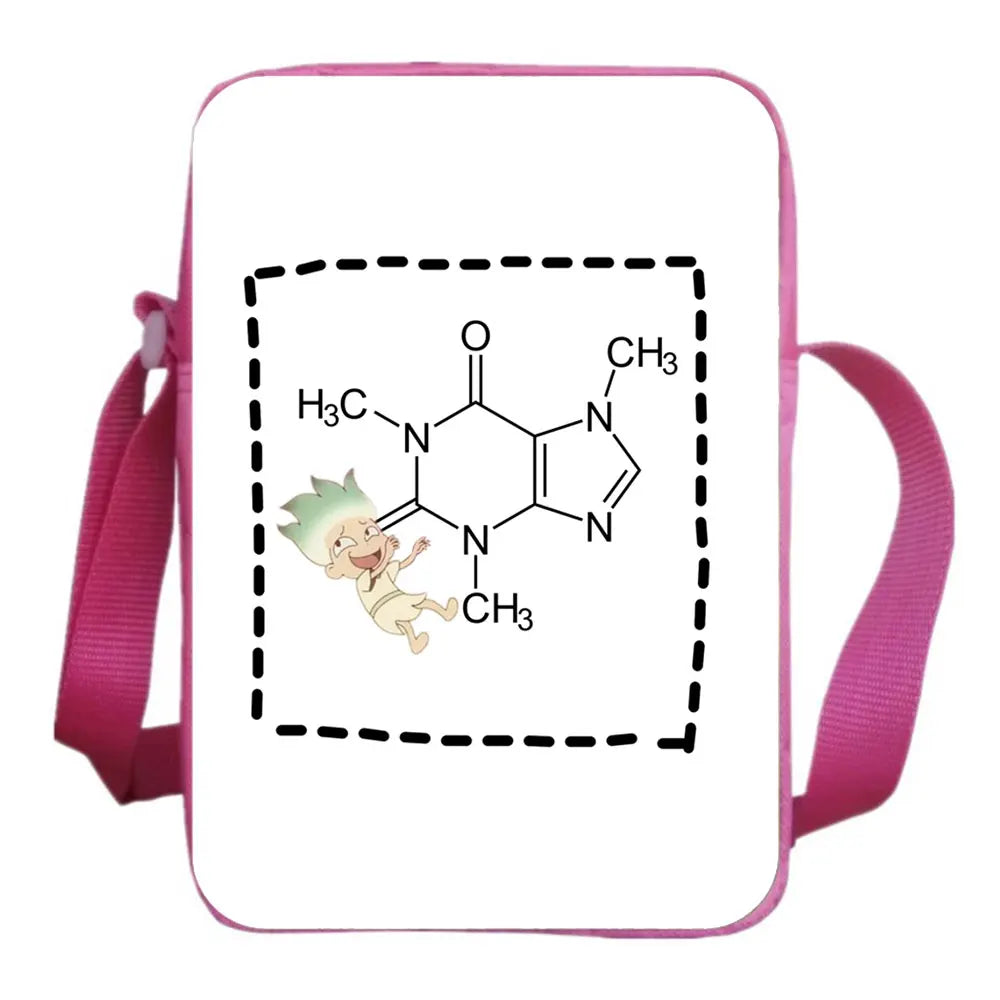 DR.Stone Backpack Casual Mini Crossbody Bag boy girl Shoulder Bag
