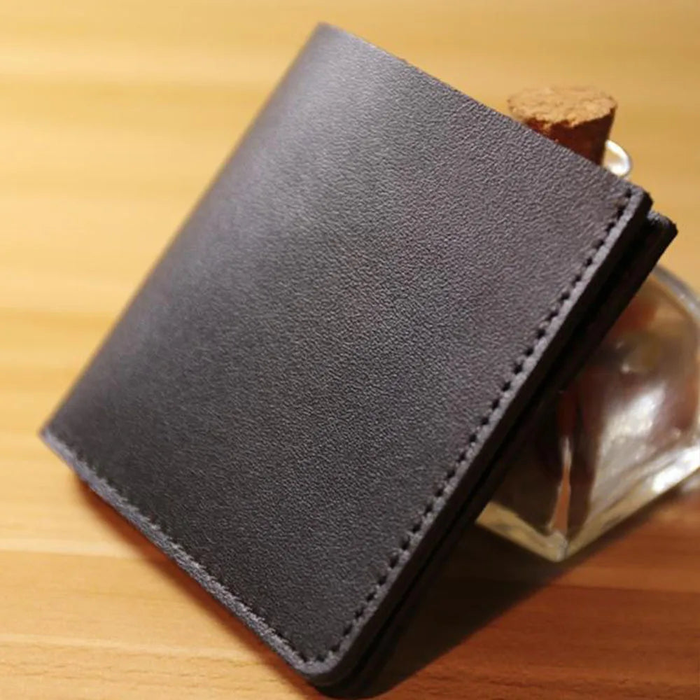Daffdoil Leather Wallet Men Women Original Porte feuille Femme Ultrathin