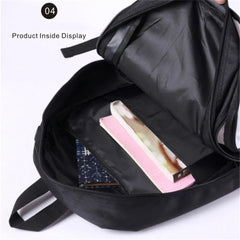 Danganronpa Backpack High Capacity Children Bag Boy Girl Bags Teens