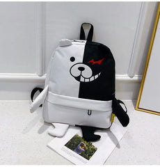Monokuma Cosplay Backpack Cartoon Student School Shoulder Bag