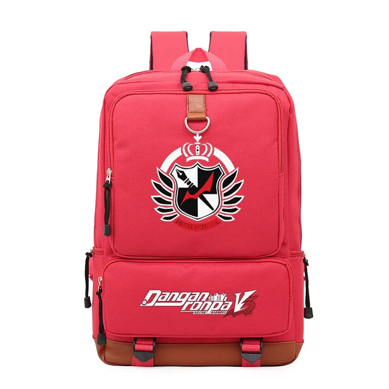 Danganronpa Men's Backpack Oxford Cloth Large Capacity Schoolbag
