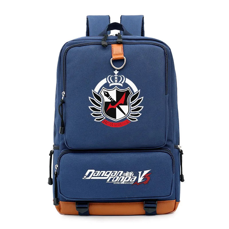 Danganronpa Men's Backpack Oxford Cloth Large Capacity Schoolbag