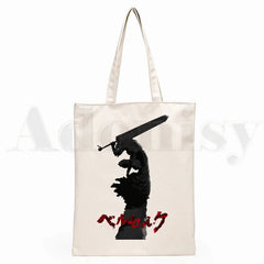 Dark Berserk Guts Anime Manga Graphic Shopping Bag Girls Hand Bag