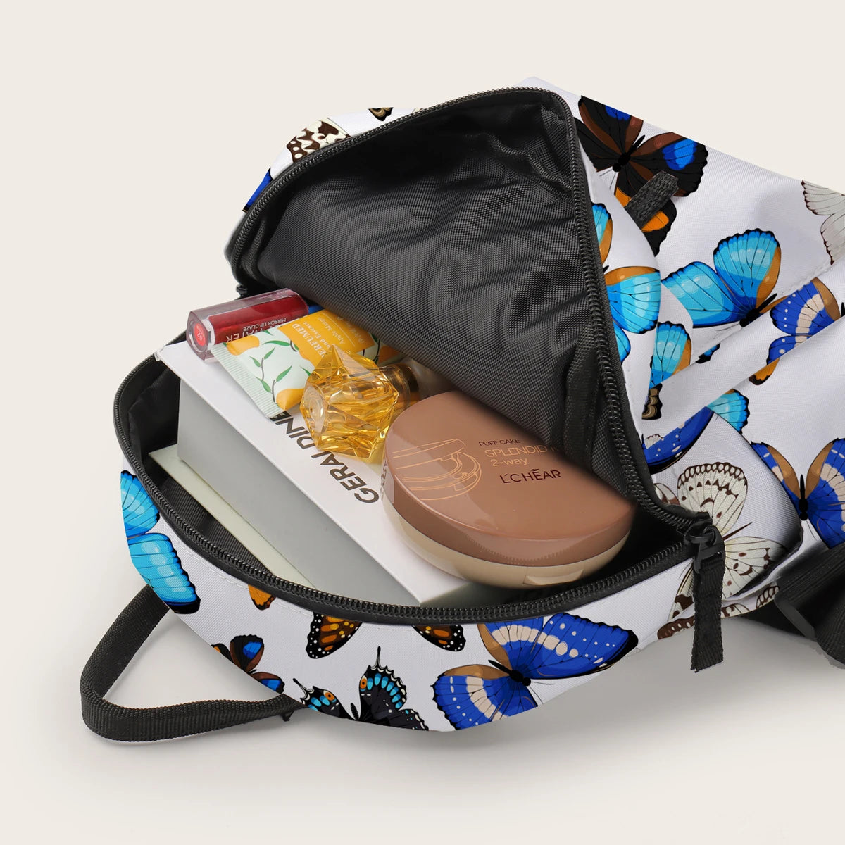 Deanfun Butterfly Mini Backpack Waterproof School Bags for Women