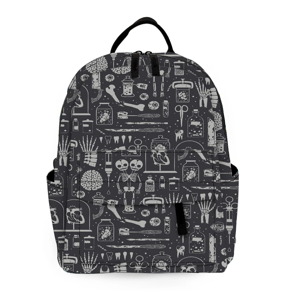 Deanfun Mini Backpack for Girls Skulls Shoulder Bag Kid Purse MNSB-21