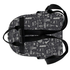 Deanfun Mini Backpack for Girls Skulls Shoulder Bag Kid Purse MNSB-21
