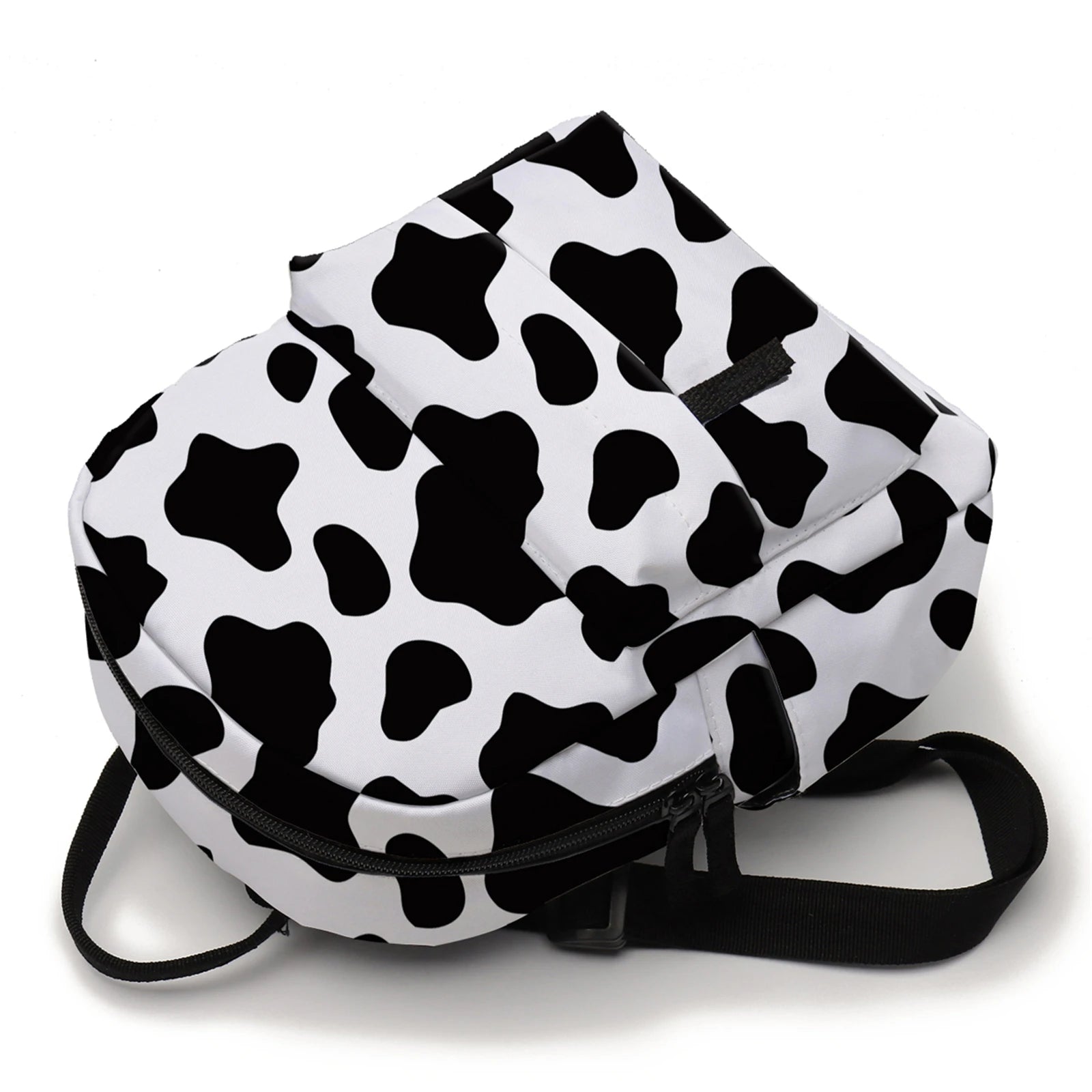Deanfun Cow Pattern Mini Backpack for Girls Small Women Kids School Bag