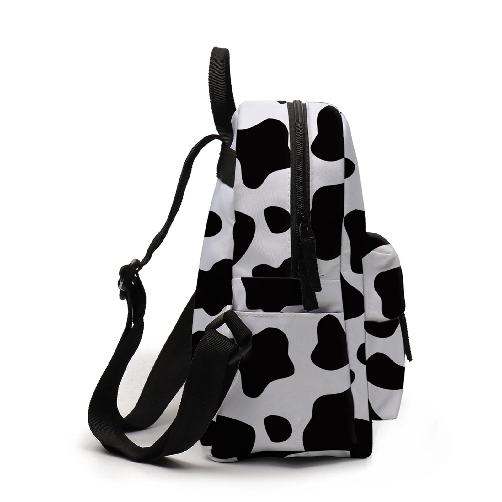 Deanfun Cow Pattern Mini Backpack for Girls Small Women Kids School Bag