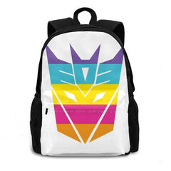 Decepticon Pride Non-Binary Backpack Men Women Girls Teenage