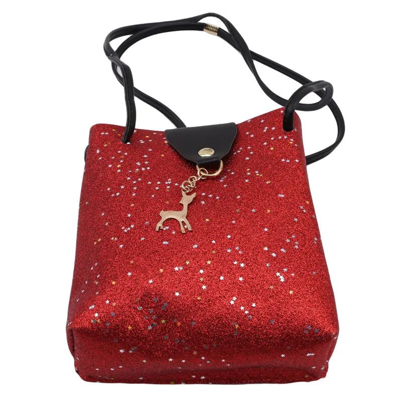 Deer Women Bag Mini Messenger Crossbody Shoulder Bag