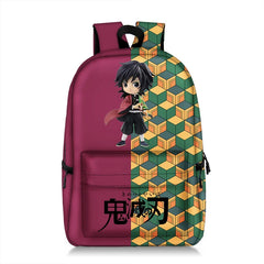 Anime Demon Slayer Kimetsu no Yaiba Backpack Schoolbag Cosplay Travel Mochila
