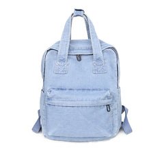 Denim Backpack Women Mochilas Bagpack Ladies Casual Vintage Travel Bag