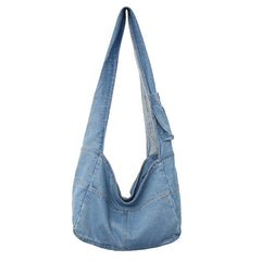 Denim Women's Shoulder Bag Large Capacity Solid Tooling