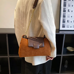 Retro Shoulder Crossbody Bag for Women Office Work