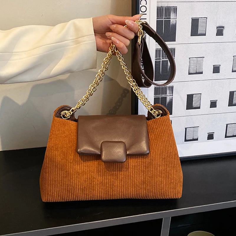 Retro Shoulder Crossbody Bag for Women Office Work
