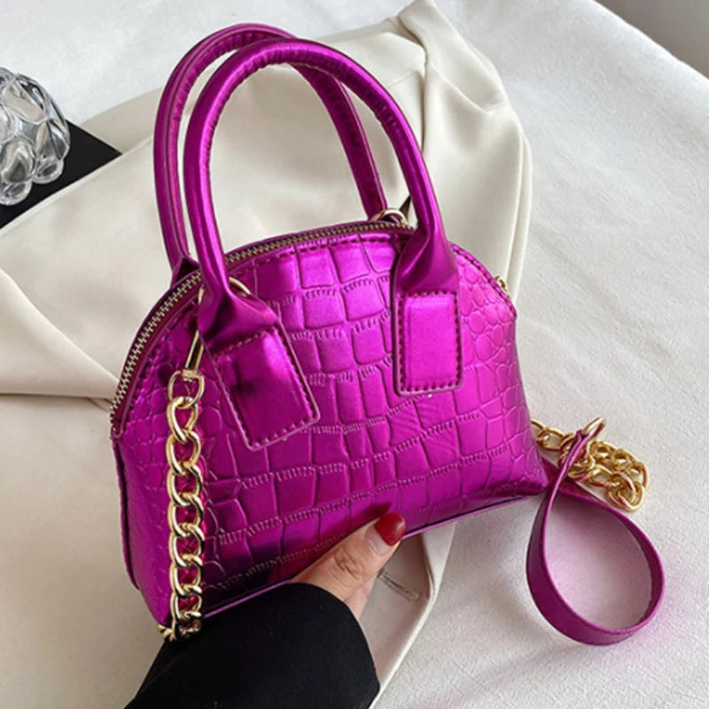 Laser Shell Women Handbags Chain Shoulder Bags Crossbody Bag