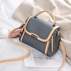 Small Square PU Leather Bag Women Shoulder Messenger Tote