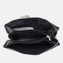 Rivat Crossbody Bag for Women Beaded Flap Phone Purse