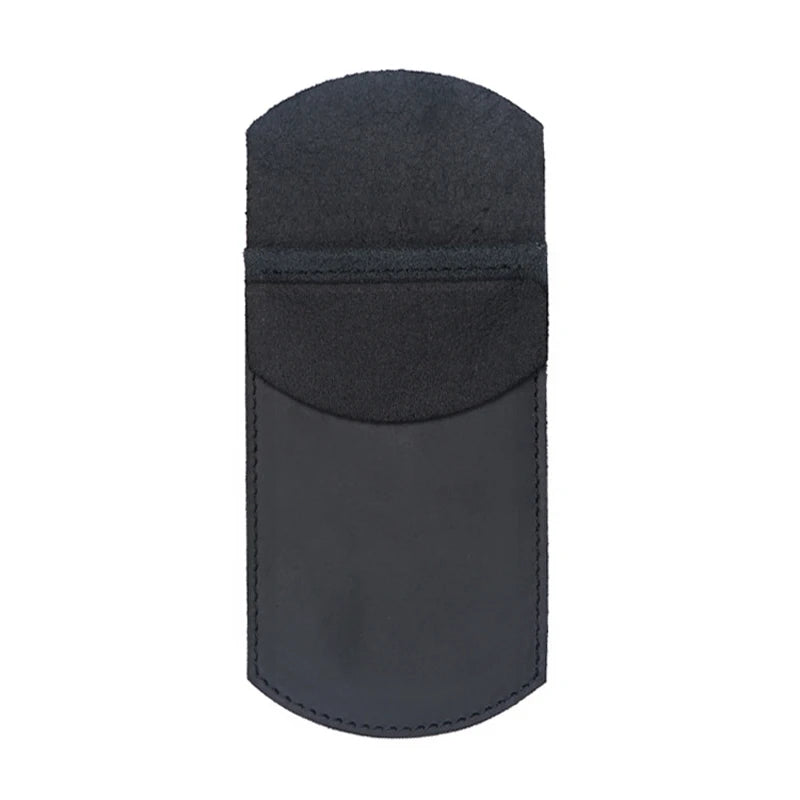 Leather Pen Pocket Wallets for Women Men Stationery Protecter Cover Bags
