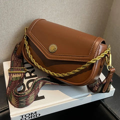 Women's Pu Leather Shoulder Bag Crossbody Square Handbag
