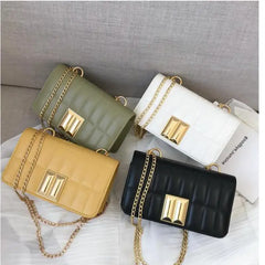 Chain Crossbody Bag Small Square Shoulder Bag