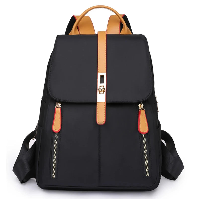 Anti-theft Oxford Backpack Purse Women Vintage Travel Rucksack School Bag Girls