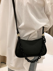 Scarf Shoulder Bag Women's Handbag Chain Crossbody