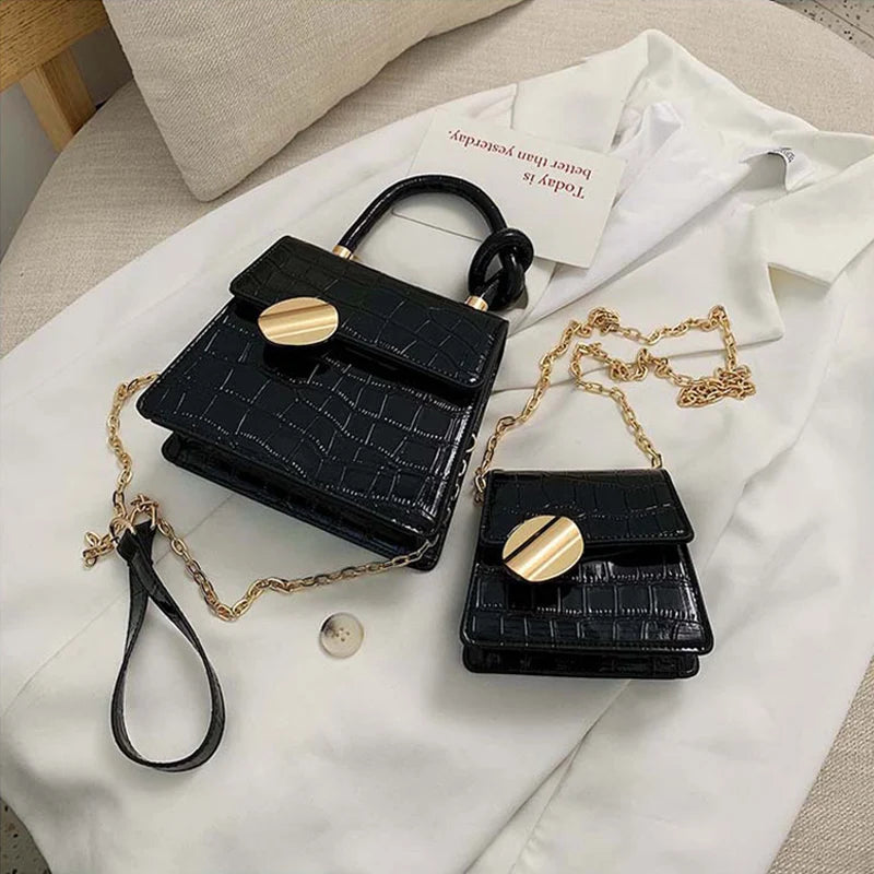 Shoulder Bags For Women High Leather Handbags Lady Crossbody Bag