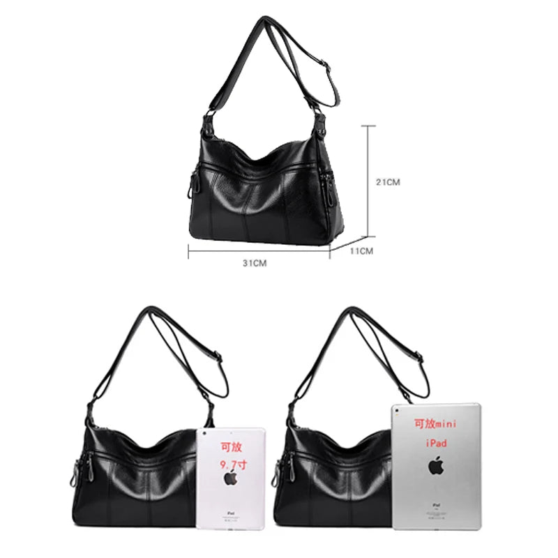 Leather Women Shoulder Bag Sac A Main Femme Crossbody Bags for Women