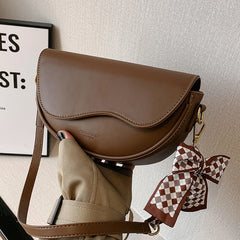 Vintage Brown Handbags Female Crossbody Bags for Women