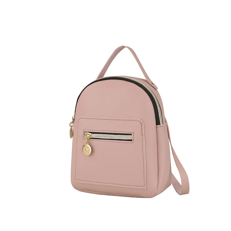 Mini Soft Touch Leather Women Backpack