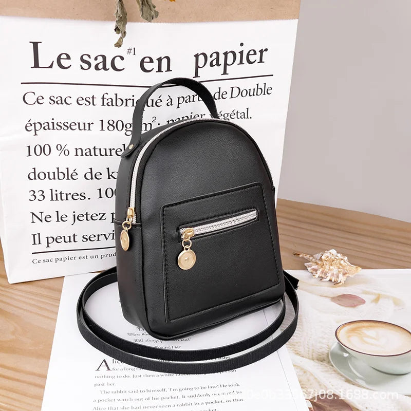 Mini Soft Touch Leather Women Backpack