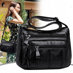 Women Crossbody Bag Soft Pu Leather Shoulder Bag Messenger Bag