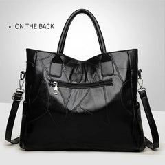 Women Leather Handbags Large Tote Shoulder Bag Ladies Big Hand Bags