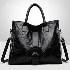 Women Leather Handbags Large Tote Shoulder Bag Ladies Big Hand Bags