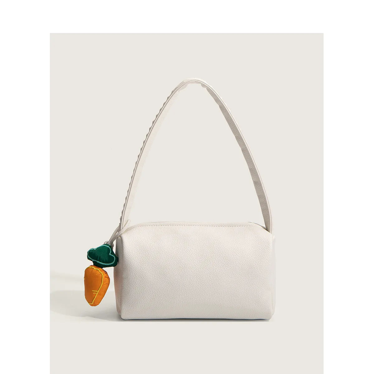 Women's Small Messenger Bag Steamed Roll Handbag PU Leather Lady Tote