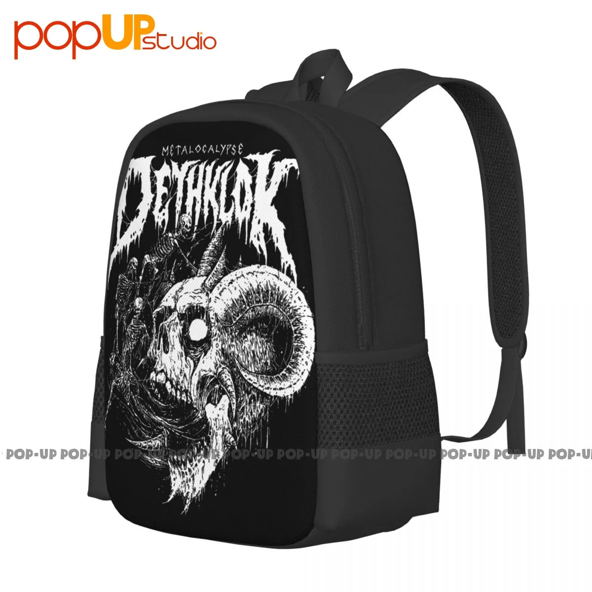 Dethklok Metalocalypse 3D Printing Large Capacity Gym Style Backpack