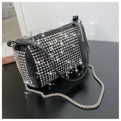 Diamond Chain Shoulder Bags Purses Small Square Bag Handbag Crossbody Bag