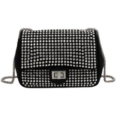 Diamond Flap Small Tote Bag Women's Handbag