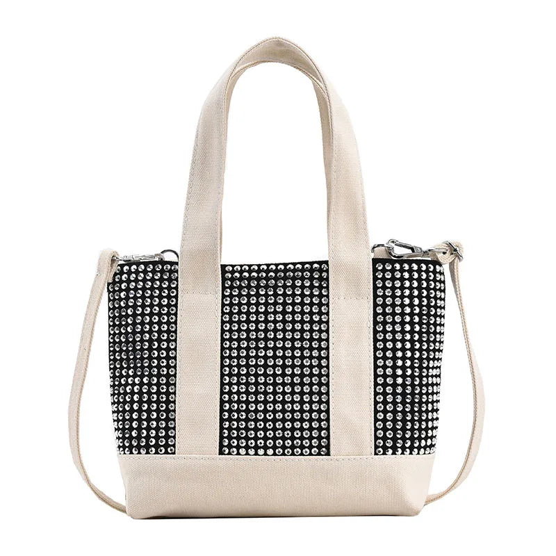 Diamond Stitching Large-Capacity Handbag for Women