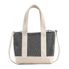 Diamond Stitching Large-Capacity Handbag for Women