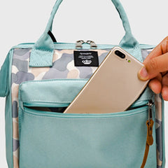 Diaper Bag Backpack Stylish Portable with Insulated Pocket Durable Nappy Bags