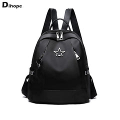 Women's PU Leather Travel Backpack Soft Rucksack Multifunctional Shoulder Bag