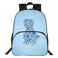 Dinosaur Backpack T. Rex Cosplay Knapsack Travel Bag Student Bookbag